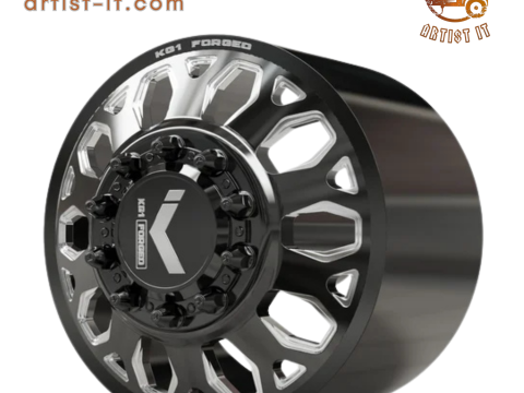 VOORKANT KG1 KD002-B-2 3D-MODEL MET DUBBEL WIEL 3D printmodel