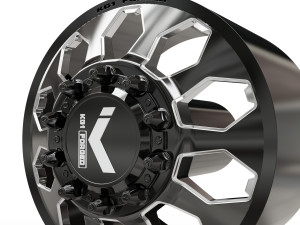FRONT KG1 KD003-B-1 DUALLY WHEEL 3D MODEL Modelo de Impressão 3D