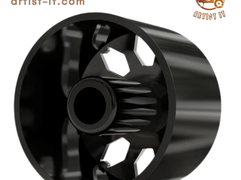 FRONT KG1 KD003-B-1 DUALLY WHEEL 3D MODEL 3D Print Model