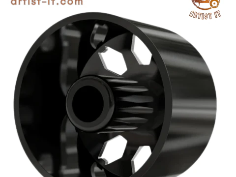 FRONT KG1 KD003-B-1 DUALLY WHEEL 3D MODEL 3D Print Model