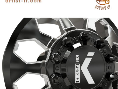 FRONT KG1 KD003-B-1 DUALLY WHEEL 3D MODEL 3D Print Model