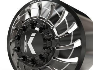 FRONT KG1 KD005-B-1 DUALLY WHEEL 3D MODEL Modèles 3D en vedette