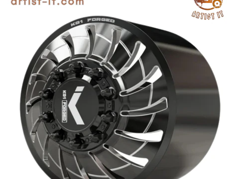 FRONT KG1 KD005-B-1 DUALLY WHEEL 3D MODEL 3D Print Model