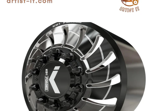 FRONT KG1 KD005-B-1 DUALLY WHEEL 3D MODEL 3D Print Model
