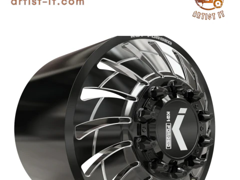 FRONT KG1 KD005-B-1 DUALLY WHEEL 3D MODEL 3D Print Model