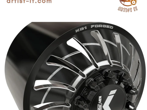 FRONT KG1 KD005-B-1 DUALLY WHEEL 3D MODEL 3D Print Model