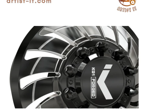 FRONT KG1 KD005-B-1 DUALLY WHEEL 3D MODEL 3D Print Model