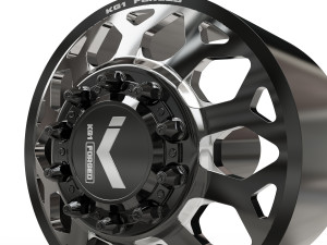 FRONT KG1 KD006-B-1 DUALLY WHEEL 3D MODEL 3D 프린트 모델