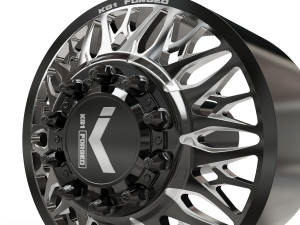 FRONT KG1 KD014-B-1 DUALLY WHEEL 3D MODEL Modello di stampa 3D