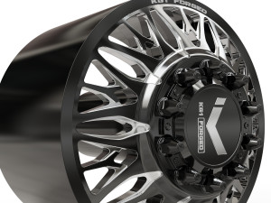 FRONT KG1 KD014-B-1 DUALLY WHEEL 3D MODEL Modello di stampa 3D