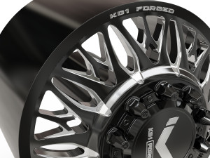 FRONT KG1 KD014-B-1 DUALLY WHEEL 3D MODEL Modello di stampa 3D