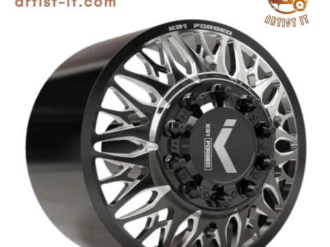 FRENTE KG1 KD014-B-1 RODA DUPLA MODELO 3D Modelo de Impressão 3D