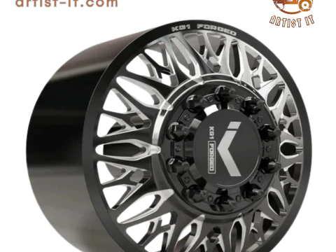 ПЕРЕДНЕЕ КОЛЕСО KG1 KD014-B-1 3D МОДЕЛЬ 3D Принт Модель