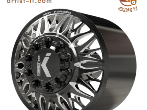 FRENTE KG1 KD014-B-1 RODA DUPLA MODELO 3D Modelo de Impressão 3D