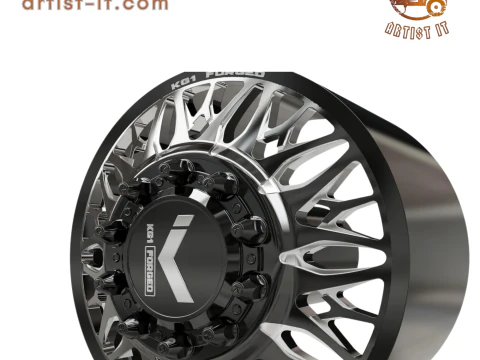 FRONT KG1 KD014-B-1 DUALLY WHEEL 3D MODEL 3D Print Model