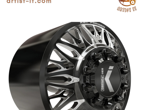 FRENTE KG1 KD014-B-1 RODA DUPLA MODELO 3D Modelo de Impressão 3D