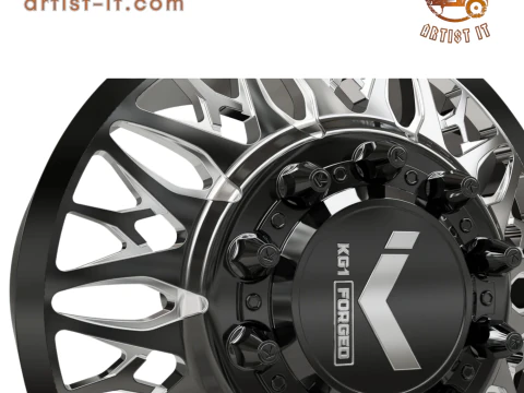 FRONT KG1 KD014-B-1 DUALLY WHEEL 3D MODEL 3D Print Model