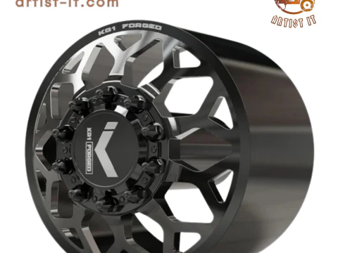 KG1 KD016-2 DUALLY WHEEL 3D MODEL 3D Print Model