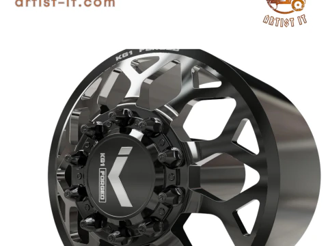 KG1 KD016-2 DUALLY WHEEL 3D MODEL 3D Print Model