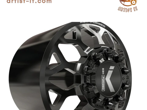 KG1 KD016-2 DUALLY WHEEL 3D MODEL 3D Print Model