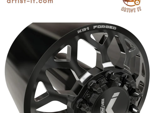 KG1 KD016-2 DUALLY WHEEL 3D MODEL 3D Print Model