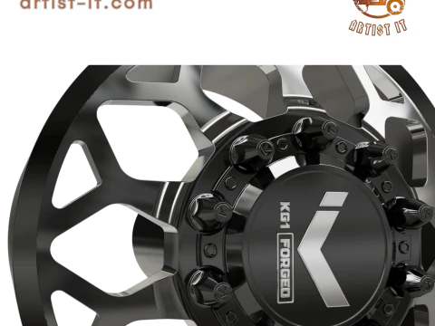 KG1 KD016-2 DUALLY WHEEL 3D MODEL 3D Print Model