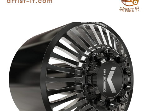 VOORKANT KG1 KD051 3D-MODEL MET DUBBEL WIEL 3D printmodel