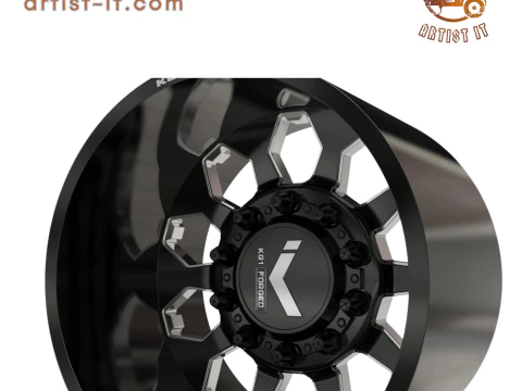 KG1 KD003-B-2 DUALLY WHEEL 3D MODEL 3D Print Model