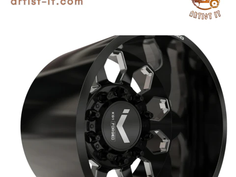 KG1 KD003-B-2 DUALLY WHEEL 3D MODEL 3D Print Model