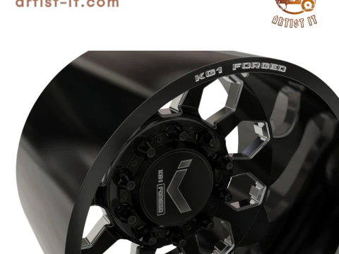 KG1 KD003-B-2 DUALLY WHEEL 3D MODEL 3D Print Model