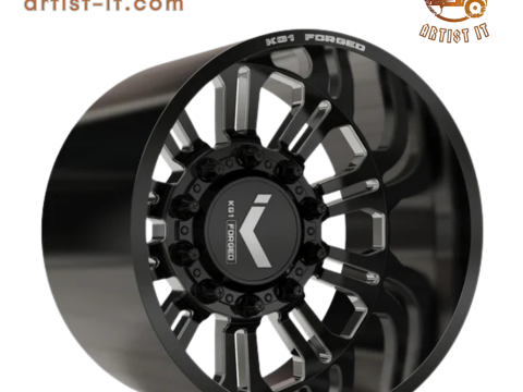 TRASEIRA KG1 KD004-B-2 RODA DUPLA MODELO 3D Modelo de Impressão 3D