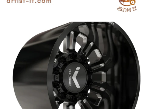 REAR KG1 KD004-B-2 DUALLY WHEEL 3D MODEL 3D Print Model