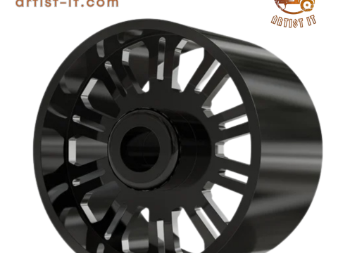 TRASERO KG1 KD004-B-2 RUEDA DOBLE MODELO 3D Modelo de impresión 3D