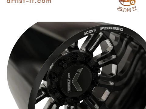 REAR KG1 KD004-B-2 DUALLY WHEEL 3D MODEL 3D Print Model