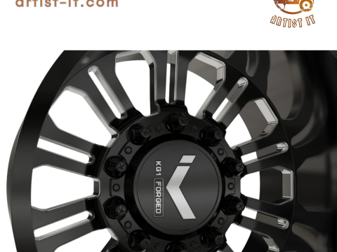 TRASERO KG1 KD004-B-2 RUEDA DOBLE MODELO 3D Modelo de impresión 3D