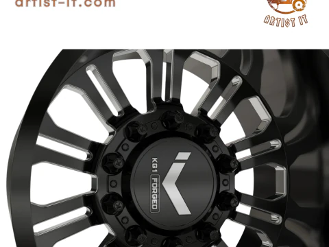 REAR KG1 KD004-B-2 DUALLY WHEEL 3D MODEL 3D Print Model