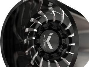 REAR KG1 KD005-B-2 DUALLY WHEEL 3D MODEL 3D प्रिंट मॉडल