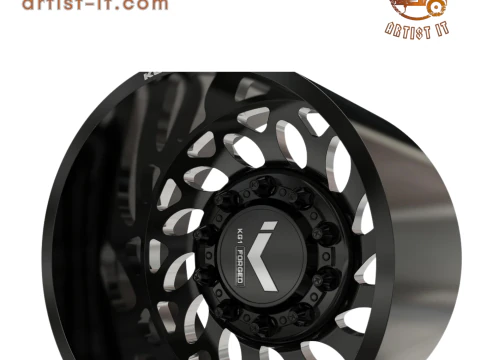 REAR KG1 KD007-2 DUALLY WHEEL 3D MODEL 3D Print Model