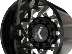REAR KG1 KD008-2 DUALLY WHEEL 3D MODEL Model Cetak 3D