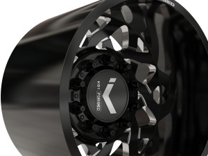 REAR KG1 KD008-2 DUALLY WHEEL 3D MODEL Model Cetak 3D