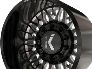 REAR KG1 KD014-B-2 DUALLY WHEEL 3D MODEL 3D Baskı Modeli