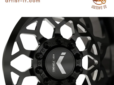 REAR KG1 KD016-1 DUALLY WHEEL 3D MODEL 3D Print Model