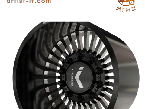 POSTERIORE KG1 KD051-1 MODELLO 3D DOPPIA RUOTA Modello di stampa 3D