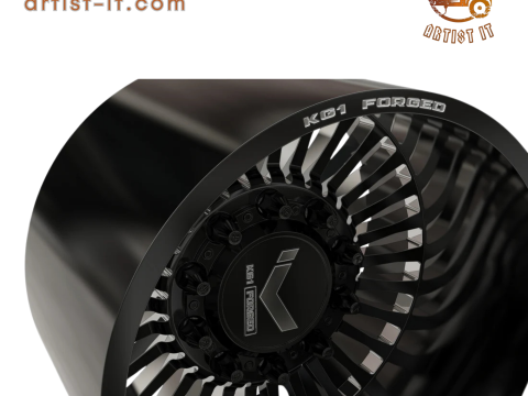 POSTERIORE KG1 KD051-1 MODELLO 3D DOPPIA RUOTA Modello di stampa 3D