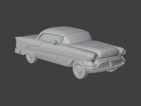 Oldsmobile 88 1954 - 1956 3d print model 3Dプリントモデル