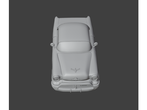 Oldsmobile 88 1954 - 1956 3d print model 3Dプリントモデル
