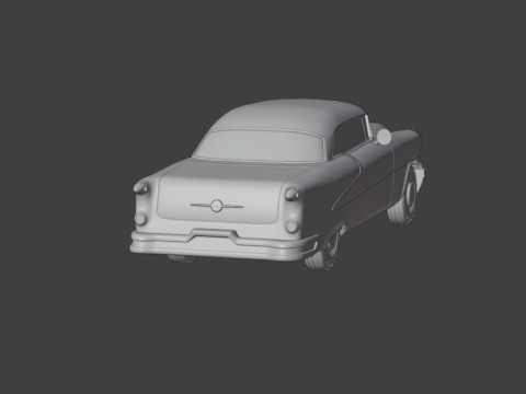 Oldsmobile 88 1954 - 1956 3d print model 3Dプリントモデル