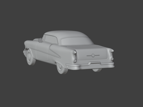 Oldsmobile 88 1954 - 1956 3d print model 3Dプリントモデル