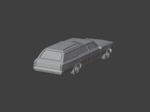 Oldsmobile Vista Cruiser 1964 3d print model Modèles 3D en vedette