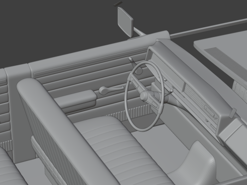 Oldsmobile Vista Cruiser 1964 3d print model Modello di stampa 3D
